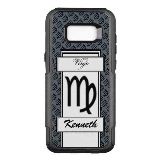Virgo Zodiac Symbol Standard by Kenneth Yoncich OtterBox Commuter Samsung Galaxy S8+ Case