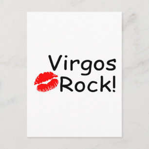 Virgos Rock Postcard