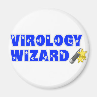 Virology Wizard Magnet