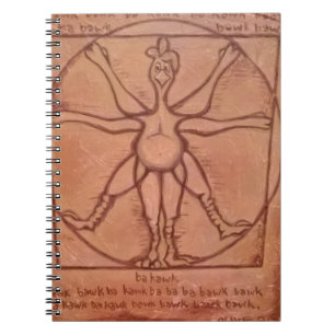Virtruvian bird 2 notebook