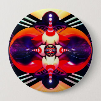 Virtual Abstract 4 Inch Round Button
