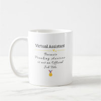 Virtual Assistant Freaking Awesome Job Title