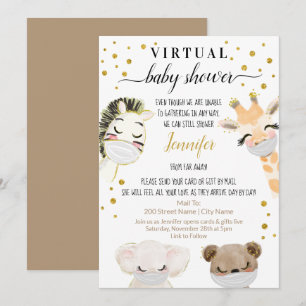 Virtual Baby Shower Invitation