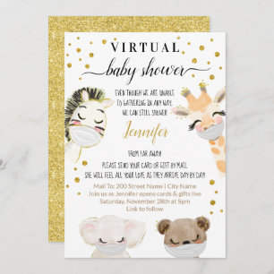 Virtual Baby Shower Invitation