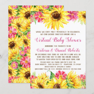 Virtual Baby Shower Invitation