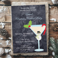 Virtual Christmas Cocktail Party Martini