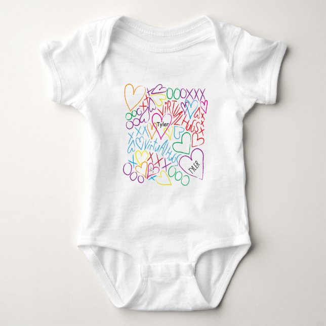 Virtual Lover Baby Bodysuit (Front)