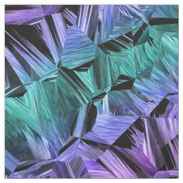 virtual reality, dark crystal gradient : fabric
