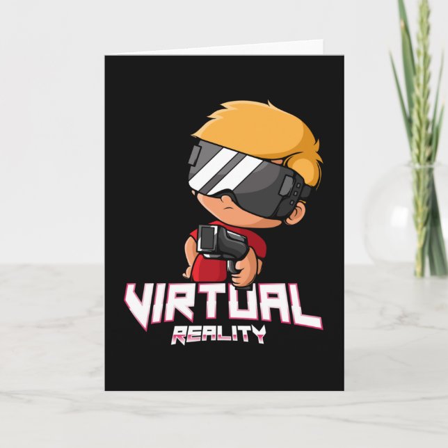 Virtual reality gamer card (Front)