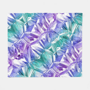 virtual reality inverted pastel : fleece blanket