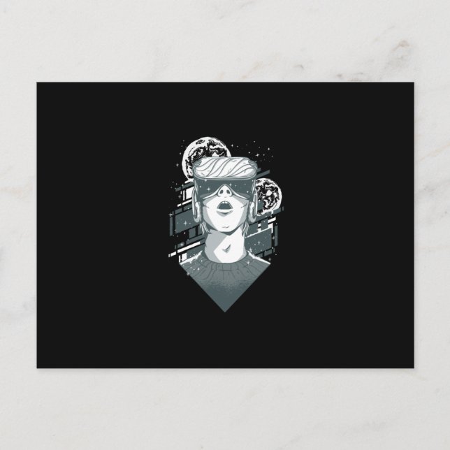 Virtual Reality VR Postcard (Front)