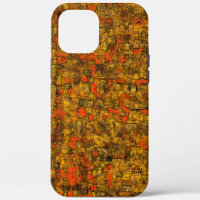 Virtual tree bark, with shades of living coral Cas