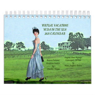 Virtual Vacations: Veda in the USA, 2025 Calendar