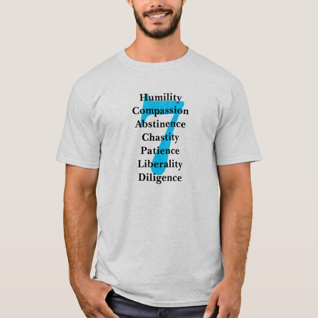 Virtues and Sins T-Shirt (Front)