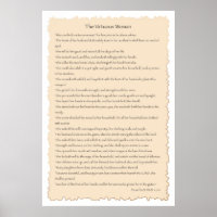 Virtuous Woman Parchment Print