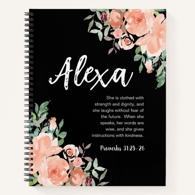 Virtuous Woman Proverbs 31 Journal des écritures (Devant)