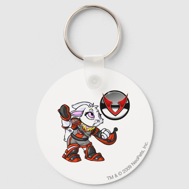 Virtupets Space Station Team Captain 1 Keychain (Front)