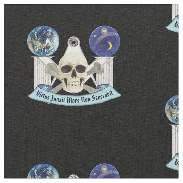 Virtus Junxit Non Separabit Fabric (Close Up)