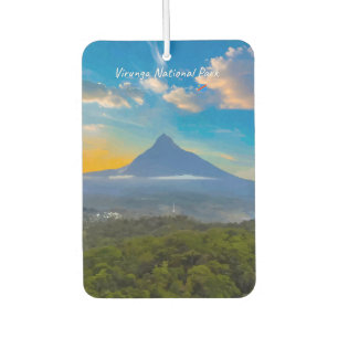 Virunga National Park, DR Congo - Volcano Air Freshener