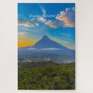 Virunga National Park, DR Congo - Volcano Jigsaw Puzzle