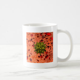 virus in bloodstream coffee mug