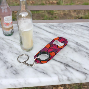 Virus keychain bottle opener
