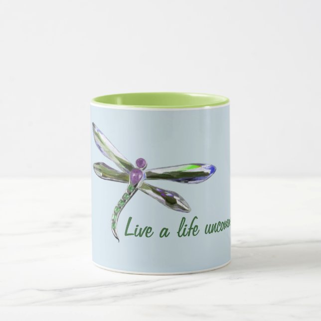 Vis a Life Uncommon - Dragonfly Mug (Centre)