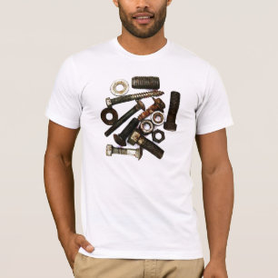 vis, écrous - et - T-shirt de boulons