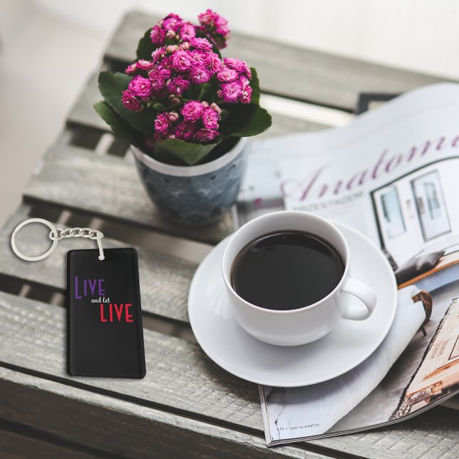 Vis et laisse vivre proverbe noir (Créateur téléchargé)