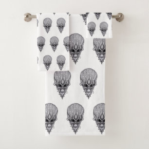 Visage Alien, Reconstruction faciale du crâne afri