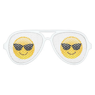 visage avec lunettes de soleil teintes rétro fête