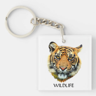 Visage d'animal Tigre sauvage