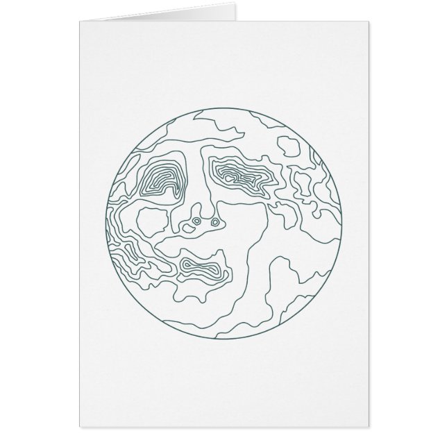 visage dans la lune (Devant)