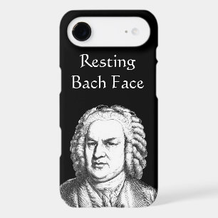Visage de Bach au repos Compositeur de musique cla