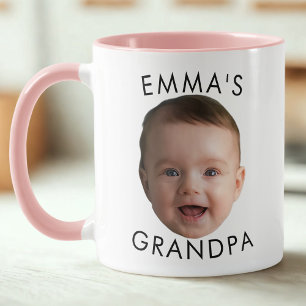 Visage de bébé, Mug With Kids Photo, Cadeau pour l