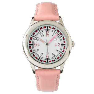 Visage de montre détaillée dans différentes couleu