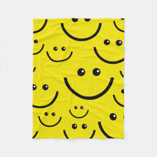 Visage de sourire - couverture heureuse d'ouatine