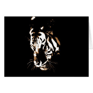 Visage de tigre