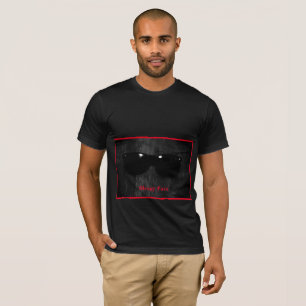 Visage doré : "BOLD" Noir - T-shirt en coton