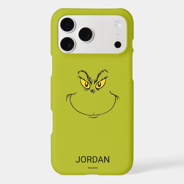 Visage du Dr. Grinch qui vole Noël (Verso)