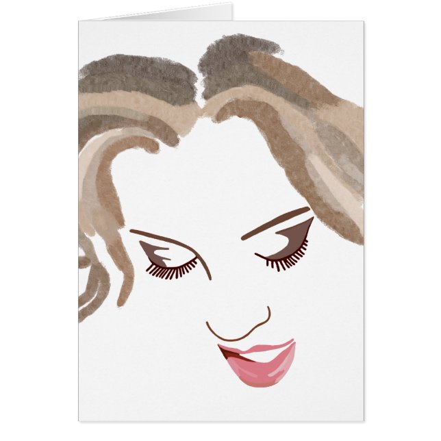 Visage féminin #2 (Devant)