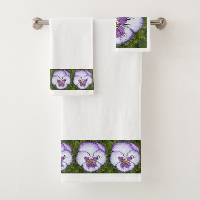 Visage Pansy Violet (En situation)