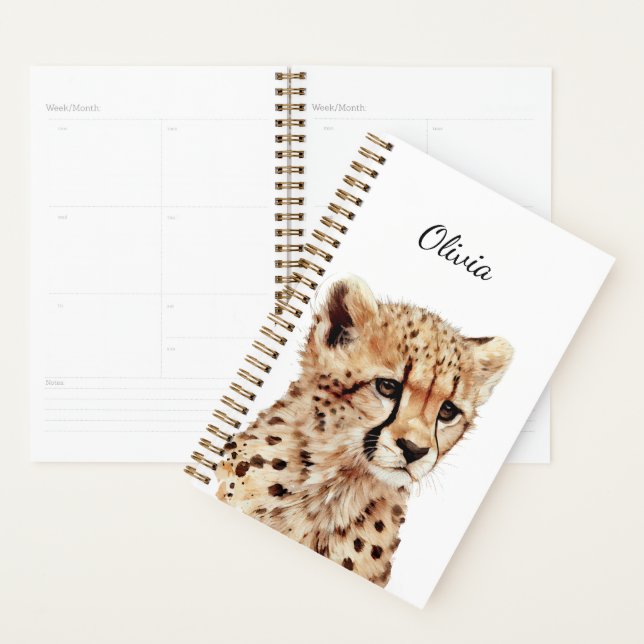Visage personnalisé Cheetah (Devant avec enveloppe)