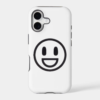 Visage Sourire Minimaliste - Coque iPhone 17