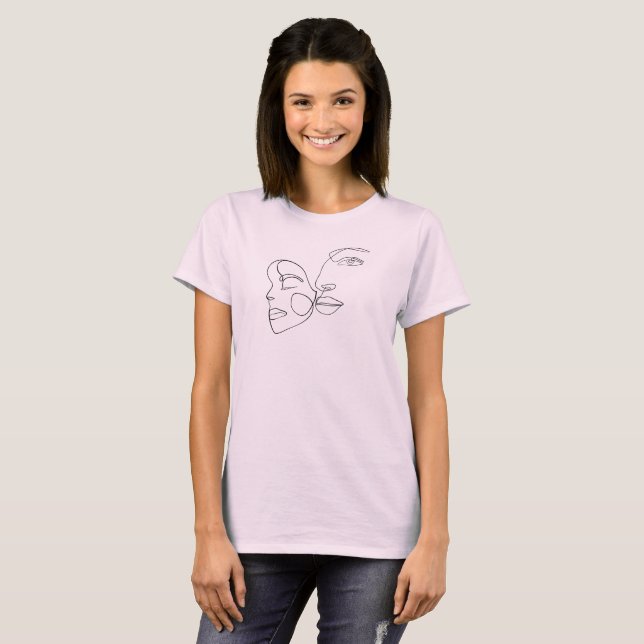 Visages T-shirts (Devant entier)