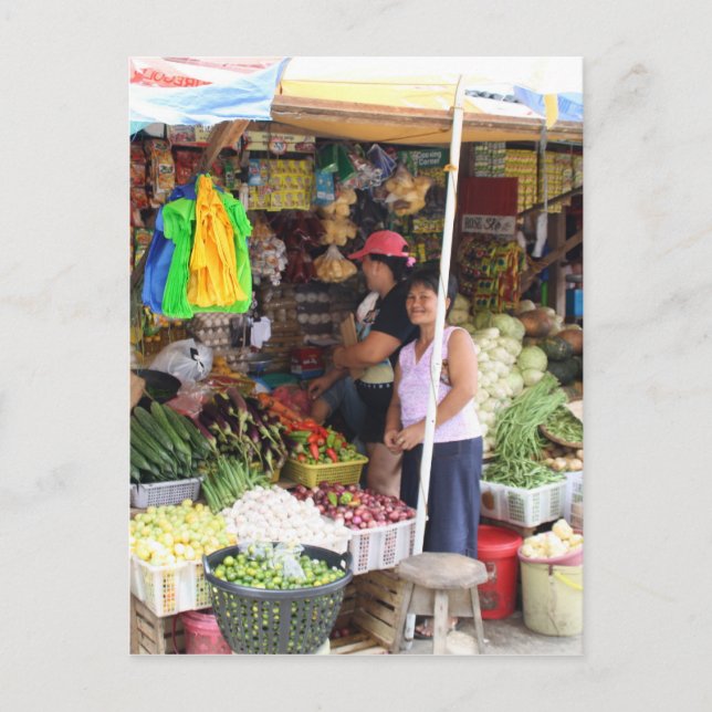 Visayan grocery store postcard (Front)