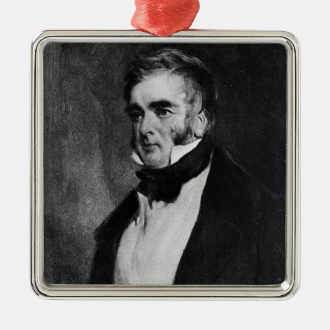 Viscount Melbourne Metal Ornament (Front)