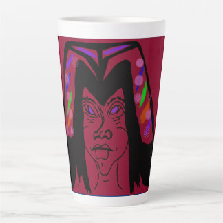 Viscountess with Headdress  Latte Mug