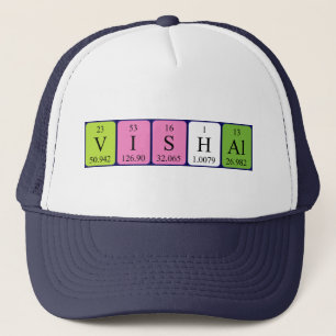 Vishal periodic table name hat