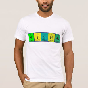Vishal periodic table name shirt